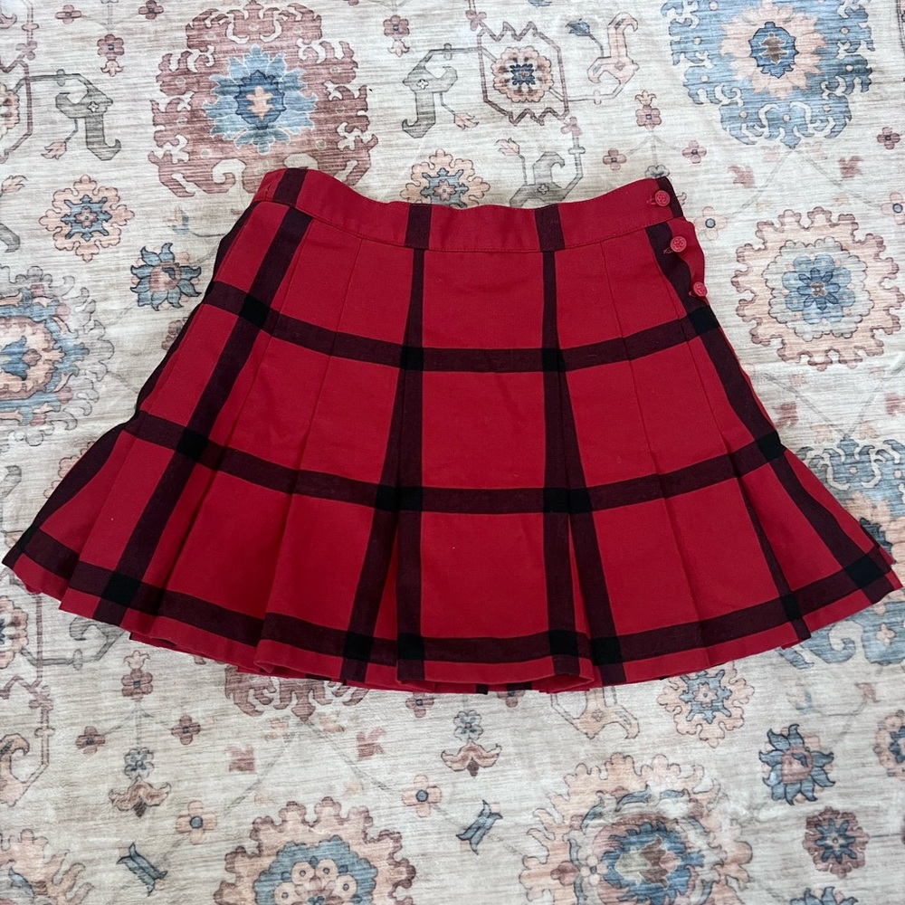 Vintage pleaded skirt